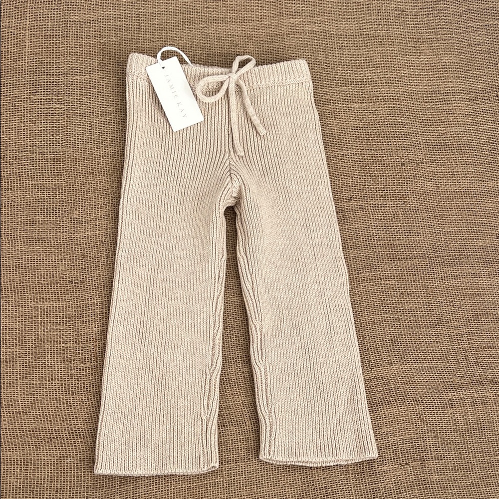 Jamie Kay Knit Cream Pants